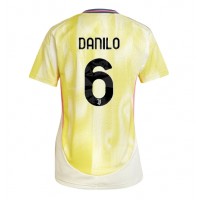 Camisa de time de futebol Juventus Danilo Luiz #6 Replicas 2º Equipamento Feminina 2024-25 Manga Curta